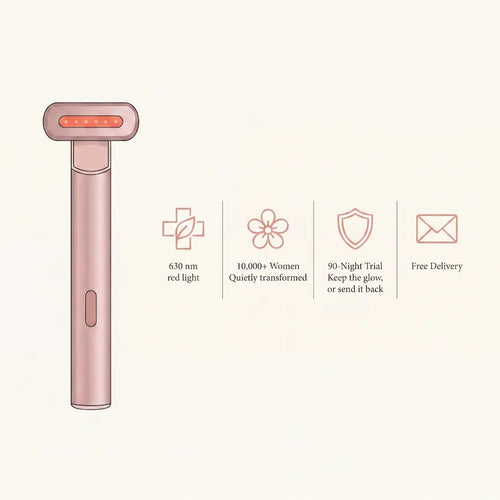 Red light therapy wand 4-in-1